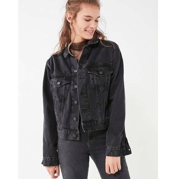 BDG Jackets & Blazers - Urban Outfitters BDG Black Denim Jacket | Size S